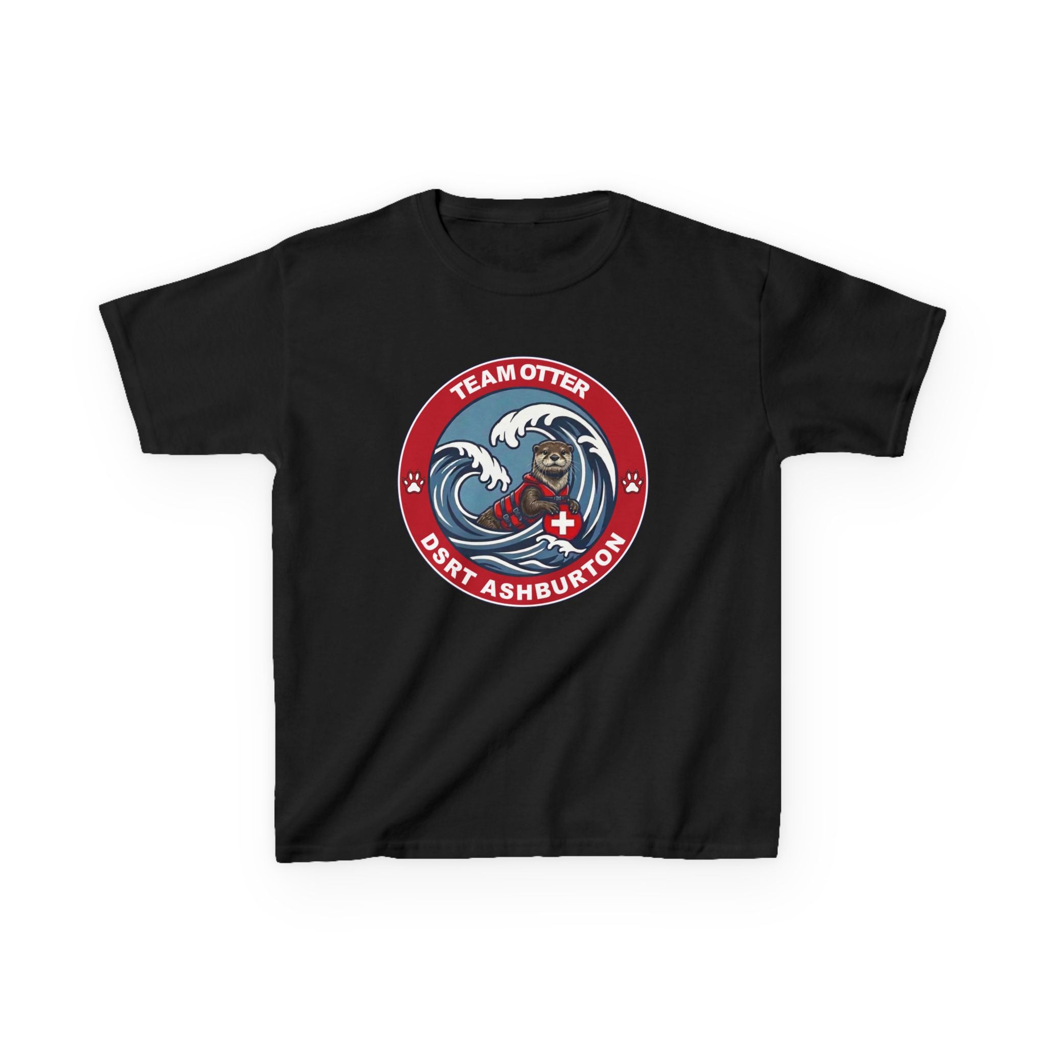 Kids T‑Shirt — 'Team Otter'