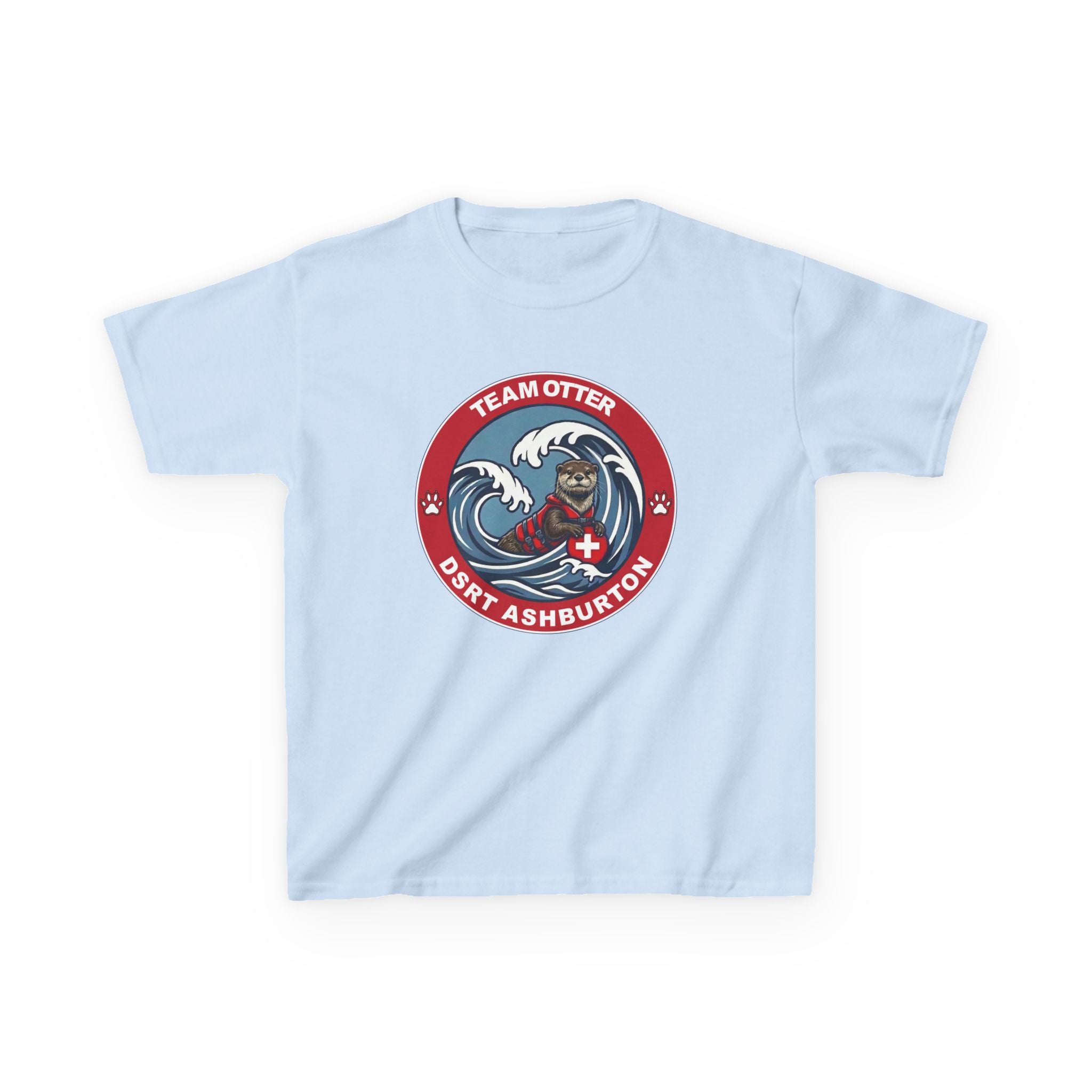 Kids T‑Shirt — 'Team Otter'
