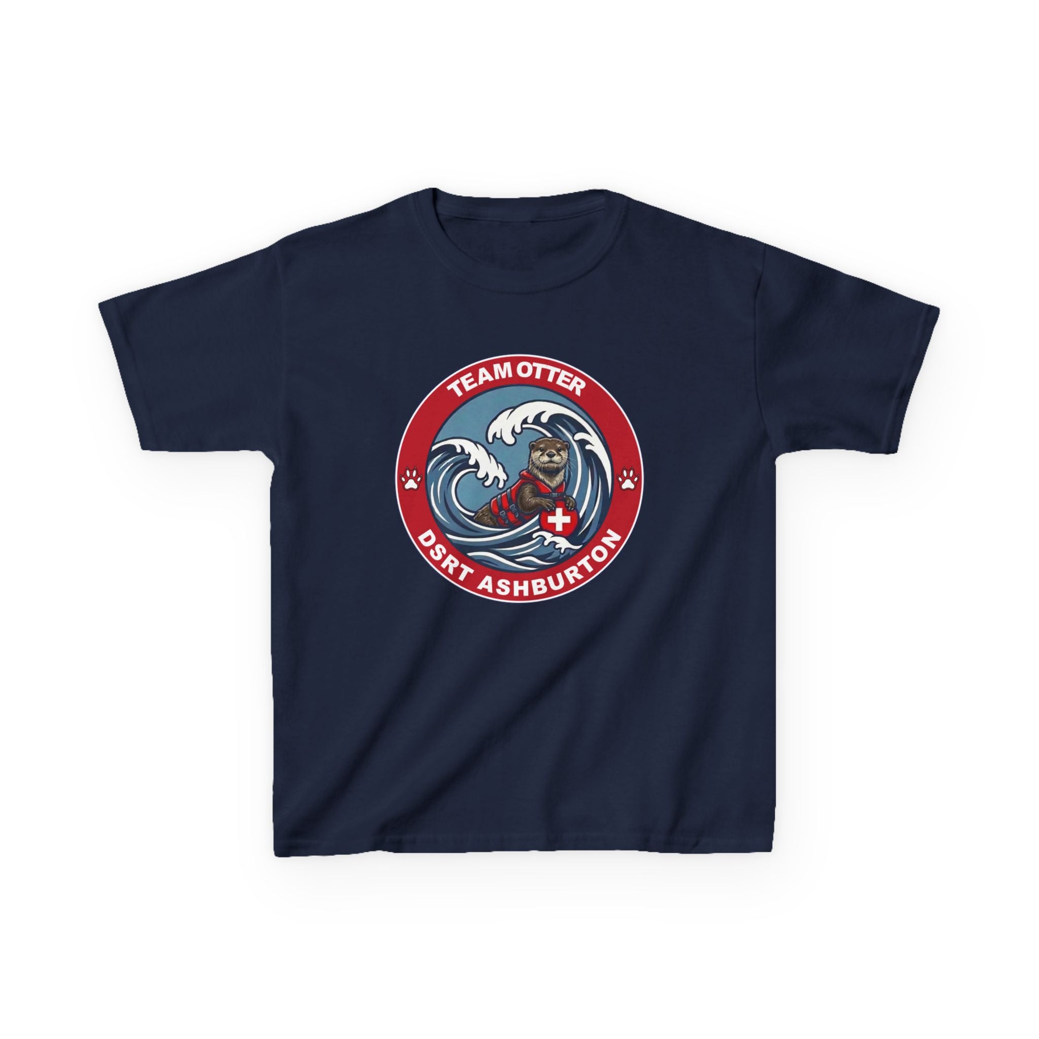 Kids T‑Shirt — 'Team Otter'